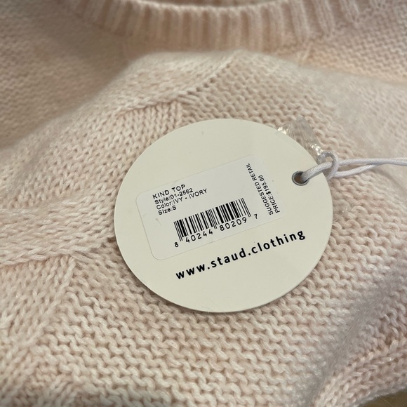 STAUD Kind Top in Ivory - size small - Picture 11 of 15